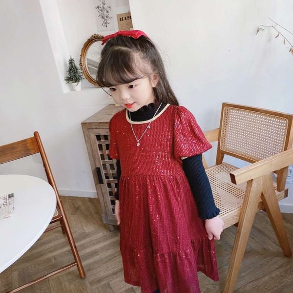 and new in spring 2021 girls' summer wine red pearl embroidered princs drs 97usyni8, Red;yellow
and new in spring 2021 girls' summer wine red pearl embroidered princs drs 97usyni8, Red;yellow