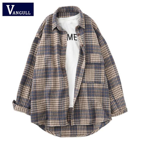 women's blouses & shirts vangull plaid long shirt autumn winter 2021 retro hong kong style coat sleeve lapel, White
women's blouses & shirts vangull plaid long shirt autumn winter 2021 retro hong kong style coat sleeve lapel, White
