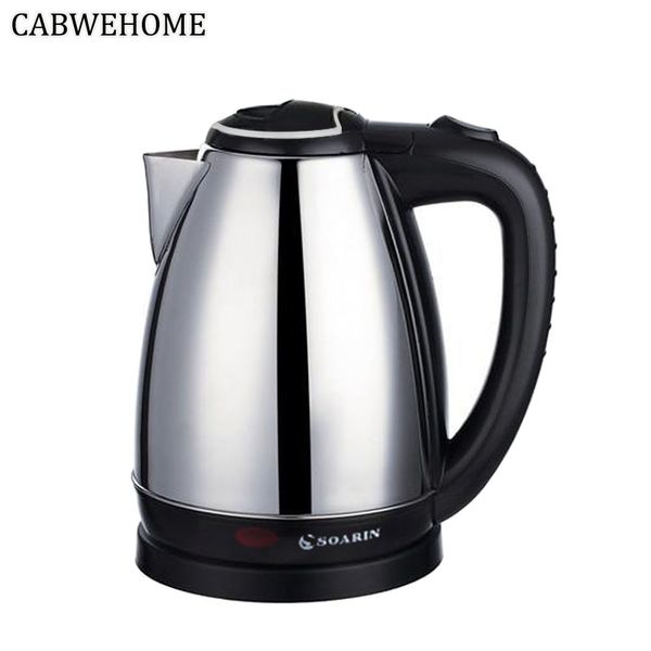cabwehome 304 stainless steel electric kettle water fast heating for travel camping for tea coffee 220v - 240v 2000ml 2000w
cabwehome 304 stainless steel electric kettle water fast heating for travel camping for tea coffee 220v - 240v 2000ml 2000w