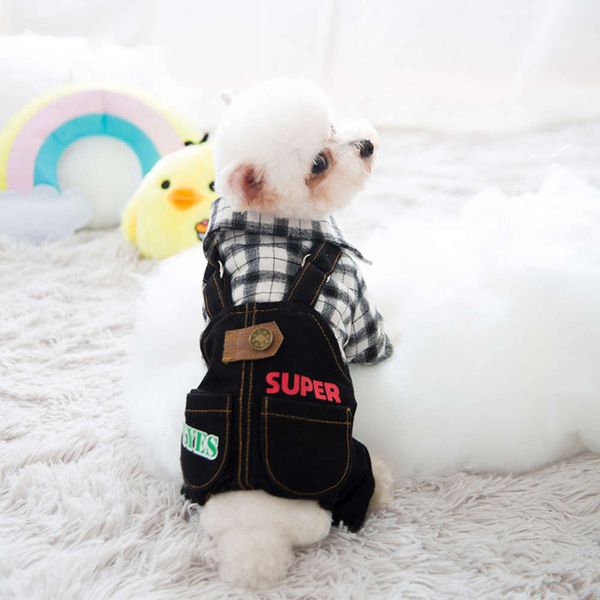 trendy cool check dog four legged suspenders teddy bear small puppy pet warm winter cloth
trendy cool check dog four legged suspenders teddy bear small puppy pet warm winter cloth