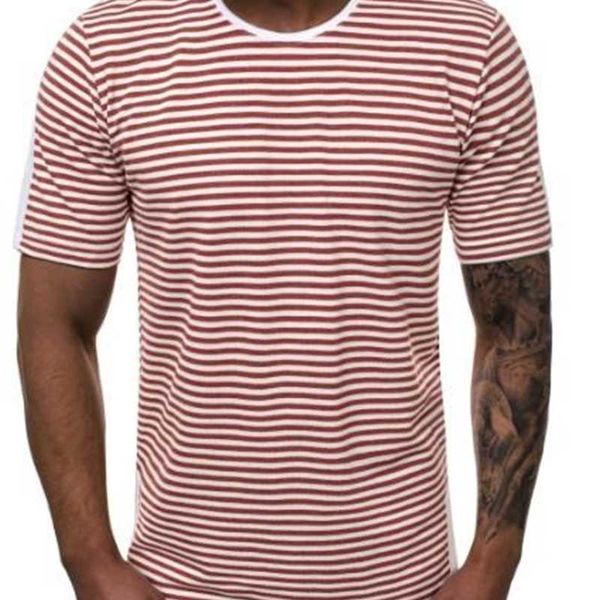 casual tshirt summer short sleeve round neck loose fashion designer male mens striped gradient, White;black
casual tshirt summer short sleeve round neck loose fashion designer male mens striped gradient, White;black