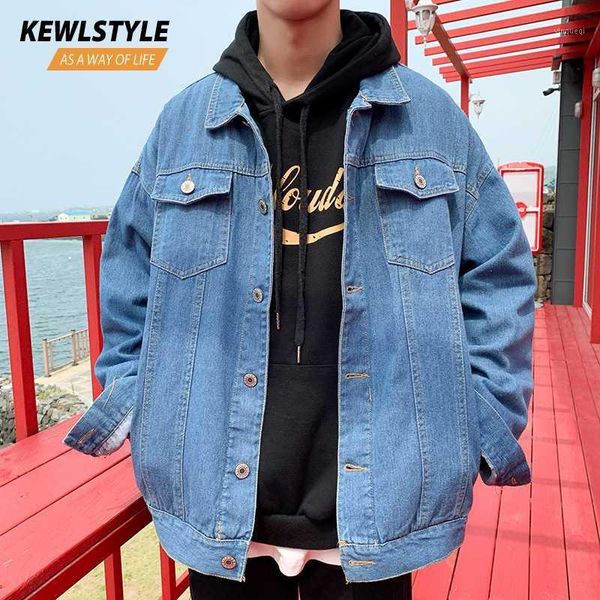 mens denim jackets korean clothes jean jacket men coats male hip hop streetwear 2020 autumn winter outerwear jk251, Black;brown
mens denim jackets korean clothes jean jacket men coats male hip hop streetwear 2020 autumn winter outerwear jk251, Black;brown