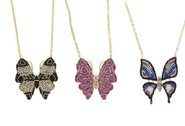 2020 elegant butterfly charm chain necklaces paved colorful cz animal pendant necklace women fashion dainty party gifts, Silver
2020 elegant butterfly charm chain necklaces paved colorful cz animal pendant necklace women fashion dainty party gifts, Silver