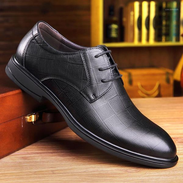 dress shoes men genuine leather formal outdoor lace up oxfords fashion footwear business wedding party men1, Black
dress shoes men genuine leather formal outdoor lace up oxfords fashion footwear business wedding party men1, Black