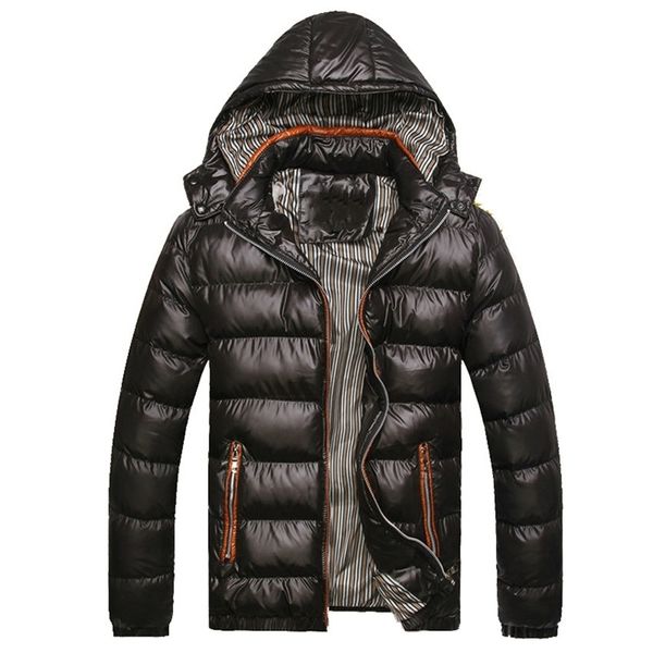 hooded men's winter jackets casual parkas men coats thick thermal shiny coats slim fit brand clothing 7xl 201217, Black
hooded men's winter jackets casual parkas men coats thick thermal shiny coats slim fit brand clothing 7xl 201217, Black