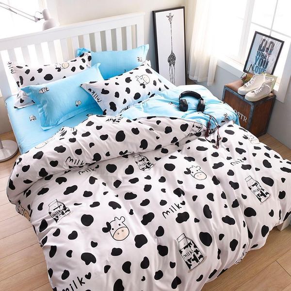 home textile cartoon blue white cows style 2/3pcs bedding set with pillowcase duvet cover set twin full king bedclothes1
home textile cartoon blue white cows style 2/3pcs bedding set with pillowcase duvet cover set twin full king bedclothes1
