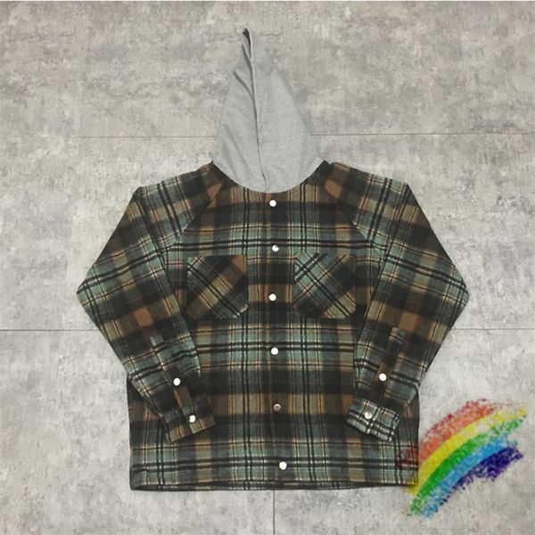 heavy fabric flannel jacket hoodies men women slightly oversized hooded hoodie plaid wool jersey coats pullover, Black
heavy fabric flannel jacket hoodies men women slightly oversized hooded hoodie plaid wool jersey coats pullover, Black