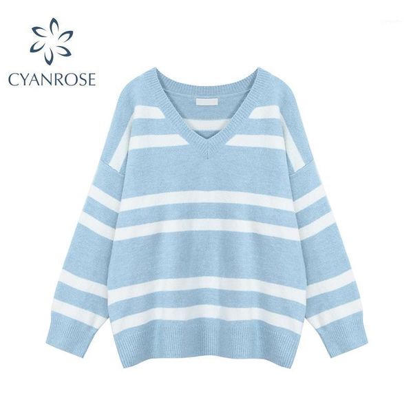 striped blue pullover sweaters women v-neck warm fashion autumn winter 2020 jumper long sleeve female elegant knitted sweater1, White;black
striped blue pullover sweaters women v-neck warm fashion autumn winter 2020 jumper long sleeve female elegant knitted sweater1, White;black