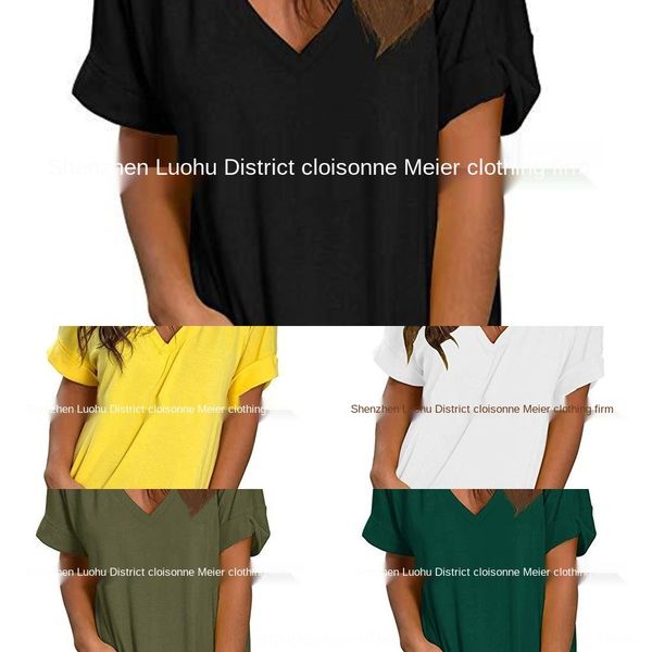 spring summer 2020 new women's front chest v-neck short sleeve loose spring summer 2020 new women's t-shirt front chest v-neck sho, White
spring summer 2020 new women's front chest v-neck short sleeve loose spring summer 2020 new women's t-shirt front chest v-neck sho, White