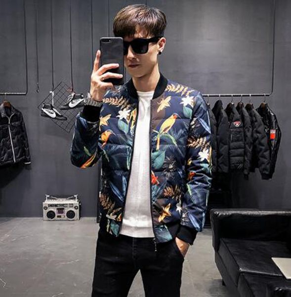 мужских корейские специальные красивые моды утолщенных теплого бейсбола воротник зима личность бутики young распечатанной пуховиком / m-5xl, Black
мужских корейские специальные красивые моды утолщенных теплого бейсбола воротник зима личность бутики young распечатанной пуховиком / m-5xl, Black