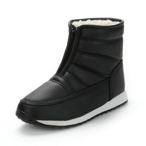 women ankle boots vintage women winter boots shoes ladies flat shoes for warm casual waterproof footwear plus size, Black 
women ankle boots vintage women winter boots shoes ladies flat shoes for warm casual waterproof footwear plus size, Black