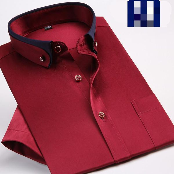 business young summer new arrival fashion male formal casual men's shirt short sleeve super large plus size -9xl y200107, White;black
business young summer new arrival fashion male formal casual men's shirt short sleeve super large plus size -9xl y200107, White;black