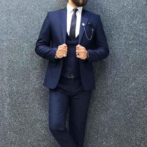 men's suits & blazers slim fit formal men peaked lapel 2 piece navy wedding groom tuxedo male jacket with double breasted vest pants fa, White;black
men's suits & blazers slim fit formal men peaked lapel 2 piece navy wedding groom tuxedo male jacket with double breasted vest pants fa, White;black