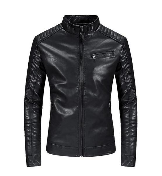 2020 new jacket mens warm motorcycle jacket leather mens clothing long-sleeved winter stand collar leather jacket men, Black
2020 new jacket mens warm motorcycle jacket leather mens clothing long-sleeved winter stand collar leather jacket men, Black