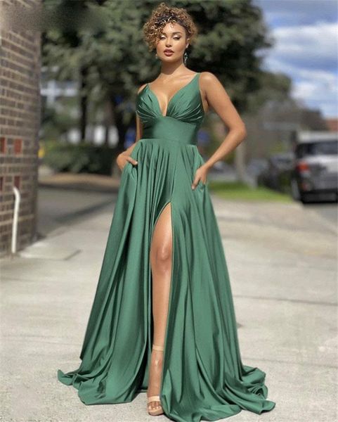 arabic evening dresses green spaghetti straps side slit satin a-line prom dresses with zipper back vestidos de fiesta party gowns l98, Black;red
arabic evening dresses green spaghetti straps side slit satin a-line prom dresses with zipper back vestidos de fiesta party gowns l98, Black;red