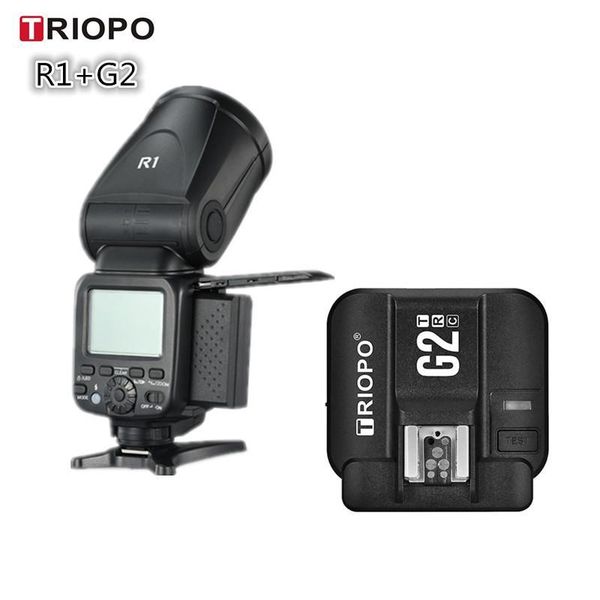 flashes triopo r1 speedlite camera flash 2.4g x wirelessl hss round head speedlight + g2 trigger for vs v1c
flashes triopo r1 speedlite camera flash 2.4g x wirelessl hss round head speedlight + g2 trigger for vs v1c