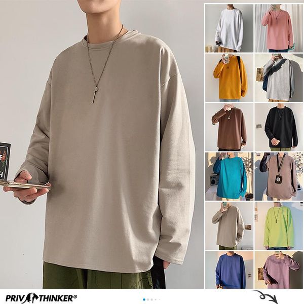 solid color men white long sleeve t shirts korean hip hop oversized man casual tee men's streetwear t shirts, White;black
solid color men white long sleeve t shirts korean hip hop oversized man casual tee men's streetwear t shirts, White;black