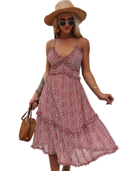floral print womens designer dresses spaghetti strap irregular black fungus edge panelled womens dresses casual females clothing, Black;gray
floral print womens designer dresses spaghetti strap irregular black fungus edge panelled womens dresses casual females clothing, Black;gray