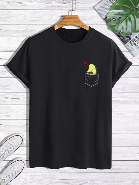 men cartoon & heart print tee c5ho#, White;black
men cartoon & heart print tee c5ho#, White;black