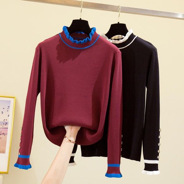 women's blouses & shirts coigarsam 4xl plus size knitting blouse women blusas womens and black bordeaux red a509, White
women's blouses & shirts coigarsam 4xl plus size knitting blouse women blusas womens and black bordeaux red a509, White