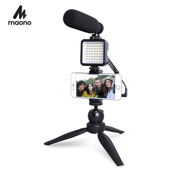 maono live streaming video microphone kit condenser sun mic for youtube tiktok vlogging phone camera with led light
maono live streaming video microphone kit condenser sun mic for youtube tiktok vlogging phone camera with led light
