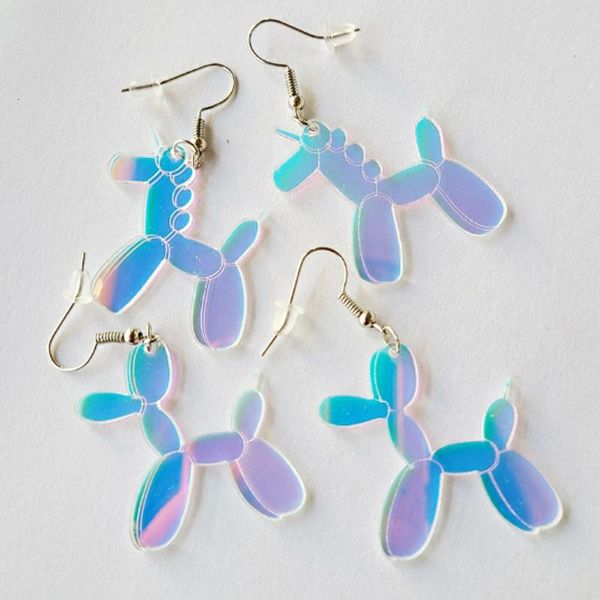 dangle & chandelier acrylic earrings for women girls color changed balloon dogs little horse fashion jewelry female animal brincos, Silver
dangle & chandelier acrylic earrings for women girls color changed balloon dogs little horse fashion jewelry female animal brincos, Silver