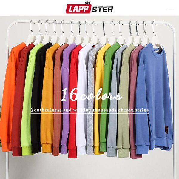 lappster japanese streetwear colorful solid sweatshirts hoodies 2020 fall clothing mens korean loose hoodie hip hop white hoodie1, Black
lappster japanese streetwear colorful solid sweatshirts hoodies 2020 fall clothing mens korean loose hoodie hip hop white hoodie1, Black