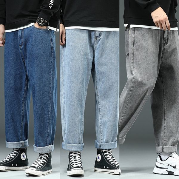 zxhol 2020 loose men winter new wide-leg dad autumn solid color harem autumn winter pants style new men's fashionable straight tube bea, Blue
zxhol 2020 loose men winter new wide-leg dad autumn solid color harem autumn winter pants style new men's fashionable straight tube bea, Blue