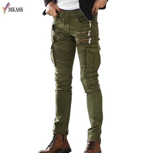 new spring men thick jeans multi pocket army tactical cotton trousers for men brand clothing, Blue
new spring men thick jeans multi pocket army tactical cotton trousers for men brand clothing, Blue
