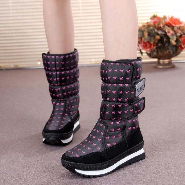 boots winter cotton waterproof non-slip thickened middle tube warm thick bottom snow women1, Black
boots winter cotton waterproof non-slip thickened middle tube warm thick bottom snow women1, Black