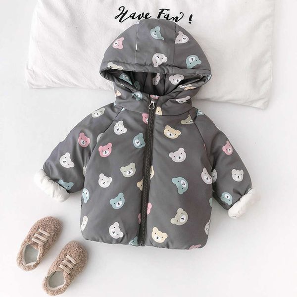 baby's thickened down girls' boys' warm winter cotton padded jacket children's coat, Black
baby's thickened down girls' boys' warm winter cotton padded jacket children's coat, Black