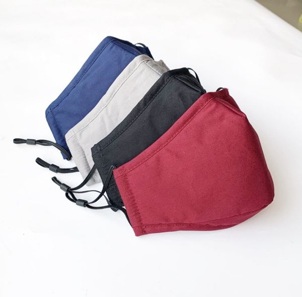 4 cotton colors solide fabric color mask washable breathable reusrable ear loop adjustable outdoor protective mouth cover ljjp443
4 cotton colors solide fabric color mask washable breathable reusrable ear loop adjustable outdoor protective mouth cover ljjp443