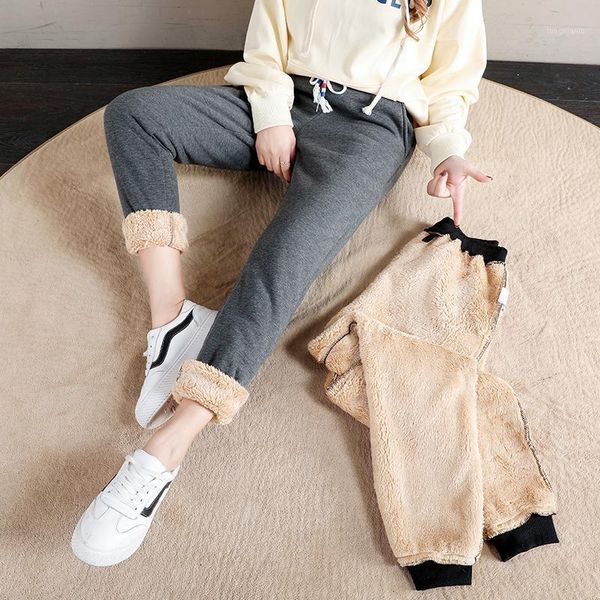 womens winter thick drawstring lambskin cashmere pants warm female casual cotton pants loose harlan long trousers plus size1, Black;white
womens winter thick drawstring lambskin cashmere pants warm female casual cotton pants loose harlan long trousers plus size1, Black;white