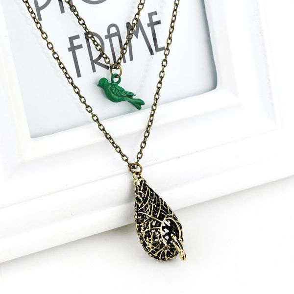 vampire diaries bird's nest necklace antique bronze color bird pendant necklaces jewelry accessories gifts for women men, Silver
vampire diaries bird's nest necklace antique bronze color bird pendant necklaces jewelry accessories gifts for women men, Silver
