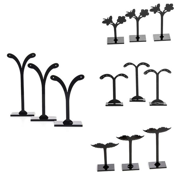 acrylic three-piece earring stand earring display stand jewelry jewelry creative props, Pink;blue
acrylic three-piece earring stand earring display stand jewelry jewelry creative props, Pink;blue