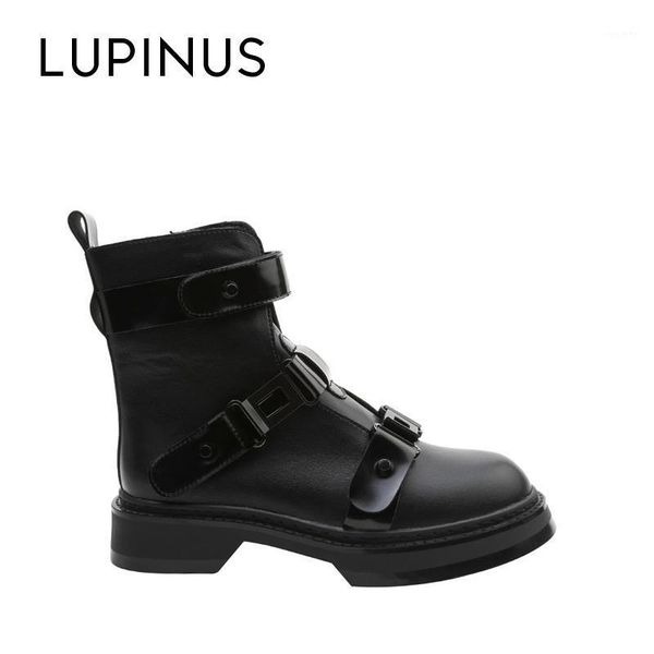 lupinus winter fashion belt buckle trim ankle boots for women 2020 new design thick bottom women motorcycle boots1, Black
lupinus winter fashion belt buckle trim ankle boots for women 2020 new design thick bottom women motorcycle boots1, Black
