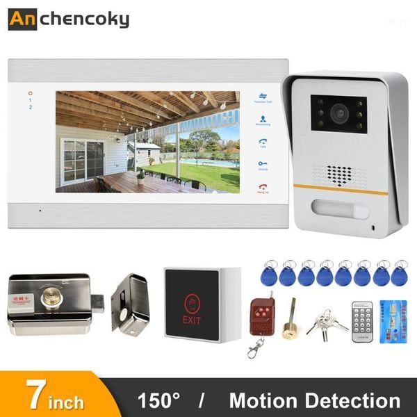 anchencoky video doorbell with lock 7 inch video intercom 150°ir door phone with motion sensor for home access control kit1
anchencoky video doorbell with lock 7 inch video intercom 150°ir door phone with motion sensor for home access control kit1