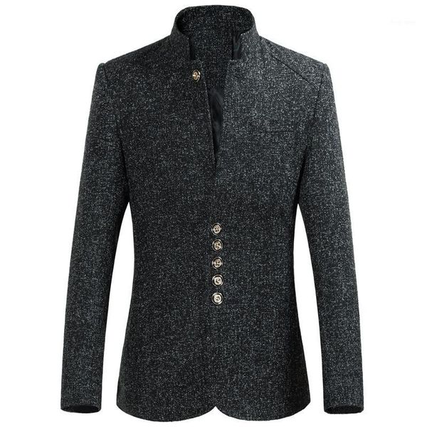 autumn new style men's slim fit stand-collar suit-style plus-sized men's wear suit jacket1, White;black
autumn new style men's slim fit stand-collar suit-style plus-sized men's wear suit jacket1, White;black