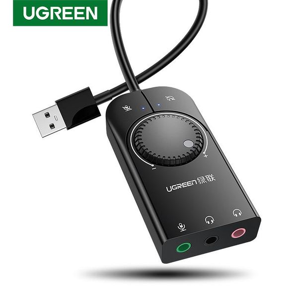 sound cards ugreen card usb audio interface external 3.5mm microphone adapter soundcard for lapps4 headset
sound cards ugreen card usb audio interface external 3.5mm microphone adapter soundcard for lapps4 headset