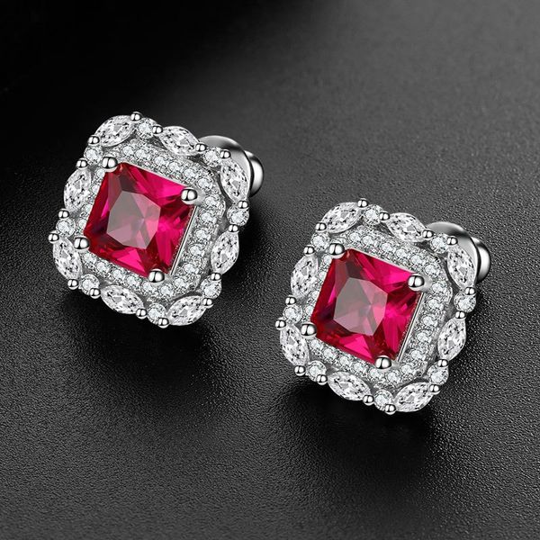 s925 inlaid simulation 6*6 female color red elegant earrings female silver simulation pigeon treasure square and earrings jze7p, Golden
s925 inlaid simulation 6*6 female color red elegant earrings female silver simulation pigeon treasure square and earrings jze7p, Golden