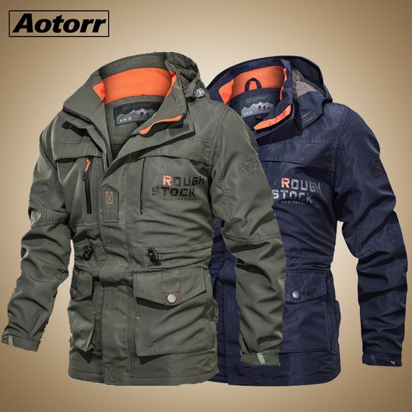 bomber jacket men autumn winter multi-pocket waterproof military tactical jacket windbreaker men parkas outdoor stormwear 201104, Black
bomber jacket men autumn winter multi-pocket waterproof military tactical jacket windbreaker men parkas outdoor stormwear 201104, Black