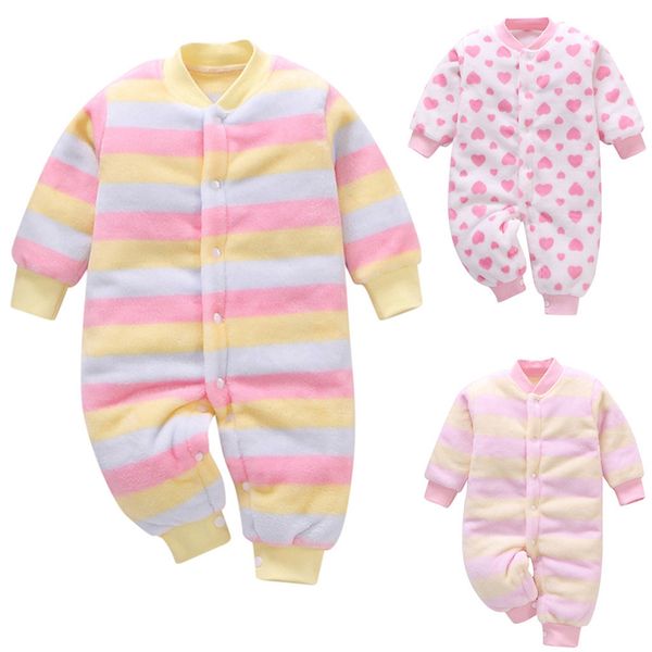 newborns long sleeve romper infant girls striped loving heart print winter warm thicker fleece jumpsuit baby clothes 0-18m a20 201028, Blue
newborns long sleeve romper infant girls striped loving heart print winter warm thicker fleece jumpsuit baby clothes 0-18m a20 201028, Blue