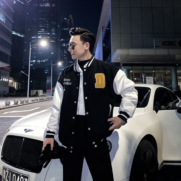 daio ethan south korea autumn winter thickened baseball blazer casual coat british loose jacket
daio ethan south korea autumn winter thickened baseball blazer casual coat british loose jacket