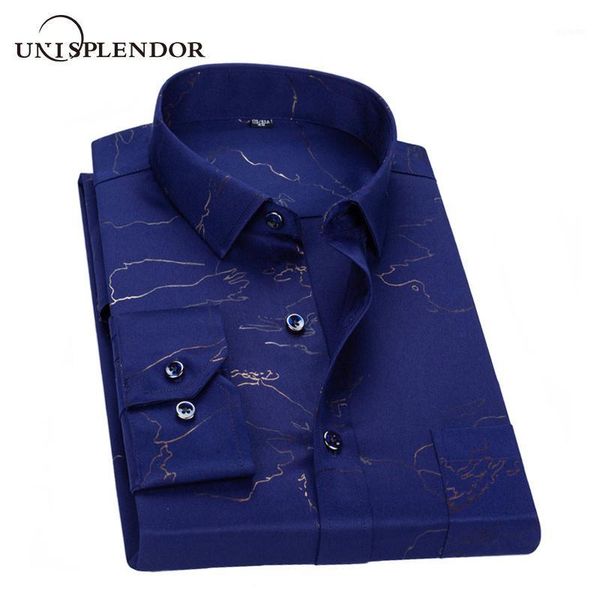 unisplendor 100%cotton printed men's shirt casual man shirt plaid men dress new arrival cool male plus size yn105741, White;black
unisplendor 100%cotton printed men's shirt casual man shirt plaid men dress new arrival cool male plus size yn105741, White;black