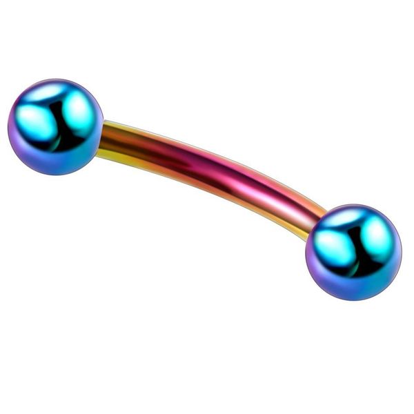 1pc titanium eyebrow piercing mixed colors curved barbell banana piercings bijoux earlets lip helix piercings body jewelry 16g q jllphr, Silver
1pc titanium eyebrow piercing mixed colors curved barbell banana piercings bijoux earlets lip helix piercings body jewelry 16g q jllphr, Silver