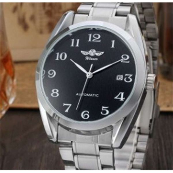 watch winner mechanical automatic watch mechanical men's steel band high end fashion men's watch, Slivery;brown
watch winner mechanical automatic watch mechanical men's steel band high end fashion men's watch, Slivery;brown
