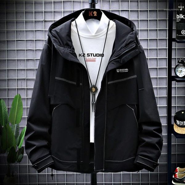 men's jackets autumn jacket men spring hooded zipper men's thin hip hop outerwear casual man streetwear male coat1, Black;brown
men's jackets autumn jacket men spring hooded zipper men's thin hip hop outerwear casual man streetwear male coat1, Black;brown