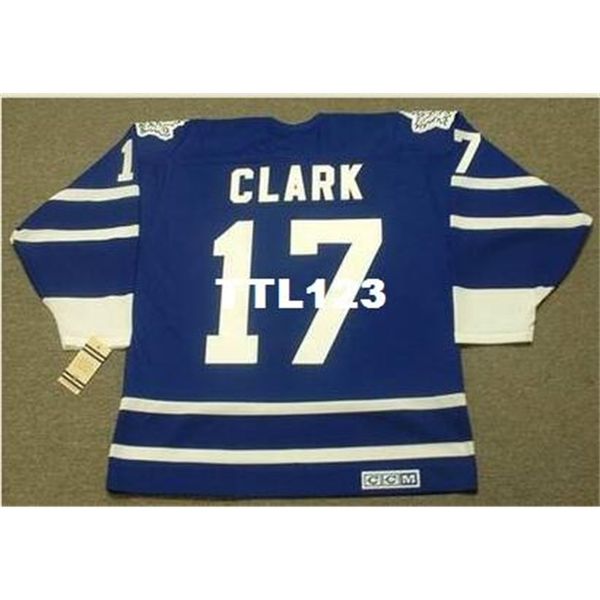 men #17 wendel clark toronto maple leafs 1993 ccm vintage home hockey jersey or custom any name or number retro jersey, Black 
men #17 wendel clark toronto maple leafs 1993 ccm vintage home hockey jersey or custom any name or number retro jersey, Black