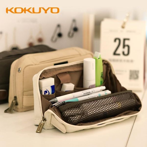 japanese kokuyo a little special pencil case for large-capacity students simple multi-functional convenient storage bag compact1
japanese kokuyo a little special pencil case for large-capacity students simple multi-functional convenient storage bag compact1