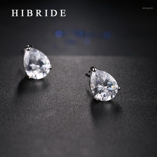 stud hibride water drop clear cubic zirconia earring elegant rhodium plated women earrings e-861, Golden;silver
stud hibride water drop clear cubic zirconia earring elegant rhodium plated women earrings e-861, Golden;silver